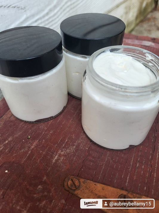 Whipped Madagascar Vanilla Bean infused Tallow 4oz