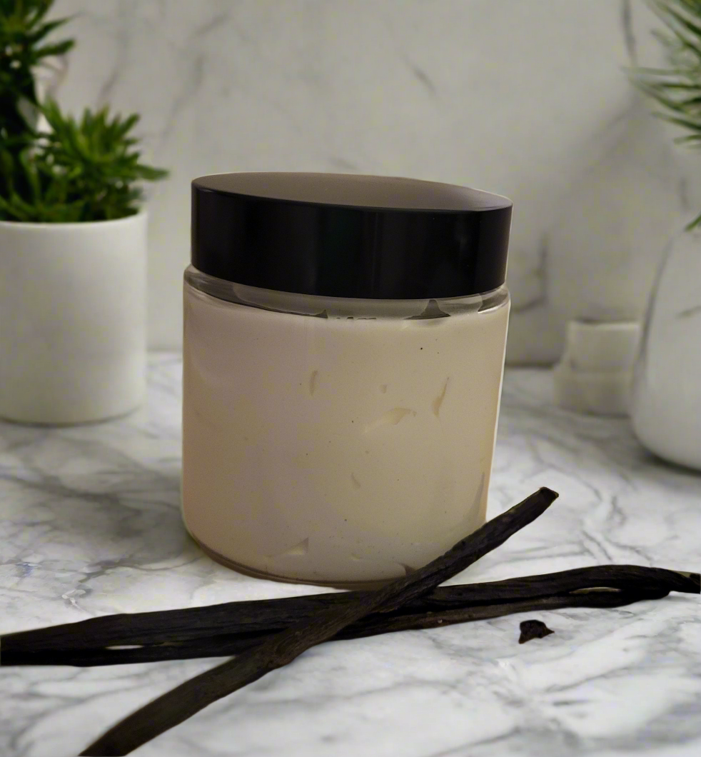 Whipped Madagascar Vanilla Bean infused Tallow 2oz
