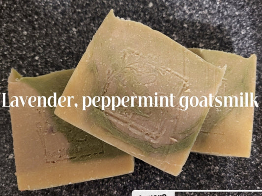 Lavender, Peppermint, Goats Milk and Tallow